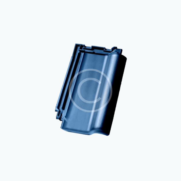 Large bent tile